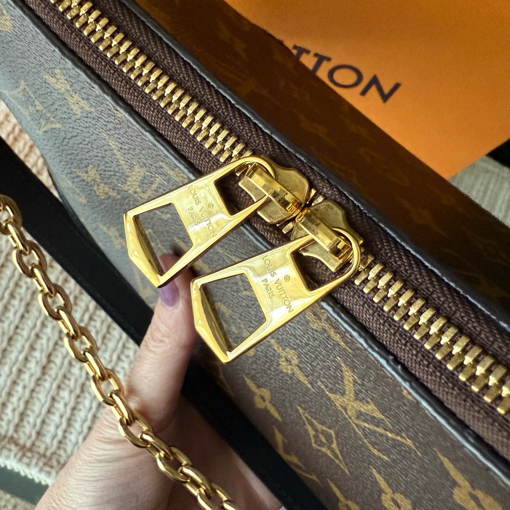 Louis Vuitton Brown Monogram Boulogne Convertible Bag - Picture 9 of 10